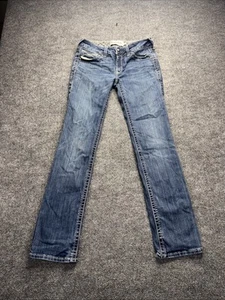 Ariat Real Denim Jeans Damen Gr. 27R Blau Medium Wash Mid Rise Straight Leg - Bild 1 von 11