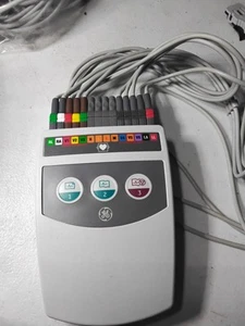 GE CAM HD 900995-003 GE MEDICAL EKG ACQUISITION W/LEADS - Picture 1 of 17