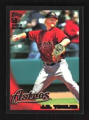 J.R. Towles Houston Astros 2010 Topps Black #597 SN /59 - Image 1 of 2