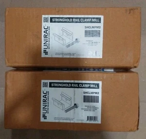 Unirac, Stronghold Rail Clamp Mill (2 Boxes 40 pack) - Picture 1 of 5
