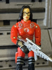 Baroness Crimson Strike 1984 Vintage Style GI Joe Cobra Custom - Picture 1 of 3