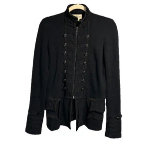 Denim & Supply Ralph Lauren Military Style Jacke Schwarz Damen Medium Baumwolle - Bild 1 von 3