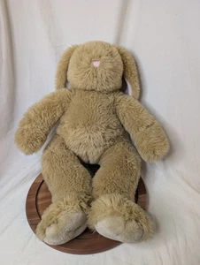 BUILD A BEAR HASE HASE ROSA INNENOHREN UND NASE IST ROSA Ostern hellbraun   - Bild 1 von 7