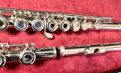 Flauta Profesional Yamaha YFL 481 II 🔥 Plata .925 🔥 Preciosa 🔥 Foto 1 de 4