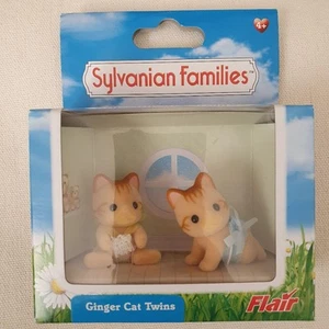 Sylvanian Families Ginger Cat Twins - Picture 1 of 4