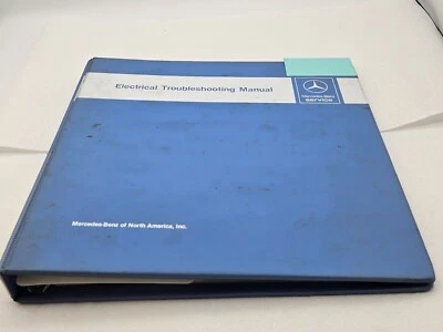 Mercedes 123 Electrical Troubleshooting Wiring Diagrams starting 1983 Manual Foto 1 de 4