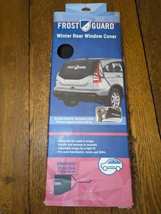 Frost Guard Winter Rear Window Cover 59" X 26" Snow Ice Guard SUV Hatchback - Picture 1 of 7