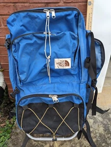 Vintage NORTH FACE External Frame BACKPACK Brown Label LARGE Made in USA - Picture 1 of 5