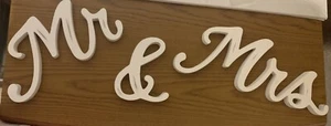 Mr. & Mrs. Sign Wedding Decor - Picture 1 of 1