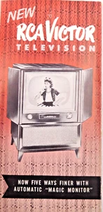 1940’s – RCA – 5 Ways Finer Television - Brochure - Picture 1 of 1