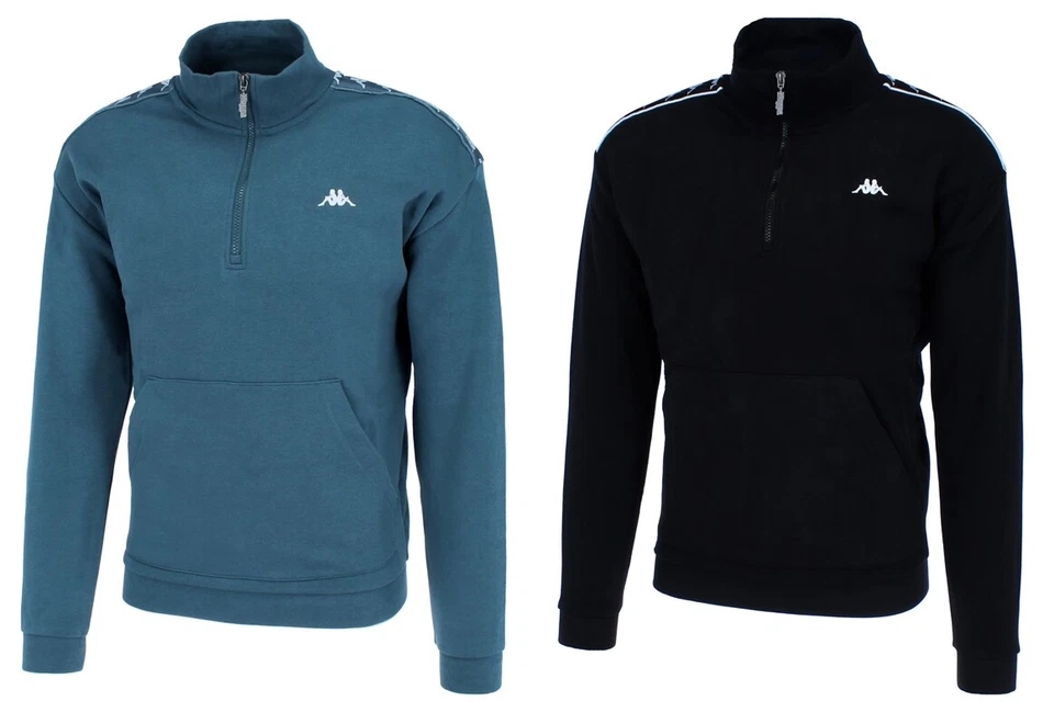 Kappa Authentic Greeter Uomo Maglia Zip Collo - Immagine 1 di 1