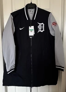 Nike Mens XL Detroit Tigers Authentic Collection Player Issued Dugout Jacket NEW - Picture 1 of 15