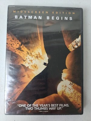 Batman Begins (DVD, 2005, Widescreen) Sealed Christian Bale - Image 1 of 2