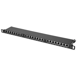 Patch panel 0,5HE 24 porte 19" pannello patch distributore reti cat6 con viti - Photo 1/6