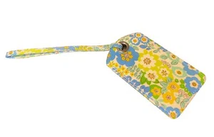 Vera Bradley ID Luggage Tag English Meadow New - Picture 1 of 2