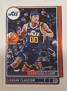 Jordan Clarkson Utah Jazz 2021-22 Panini NBA Hoops Trading Card #199
