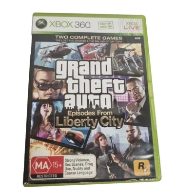 Grand Theft Auto - Episodes From Liberty City Xbox 360  Comes With Booklet  - Image 1 of 4