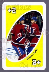 2007-08 Montreal Canadiens UNO #39 Alexei Kovalev, Michael Ryder