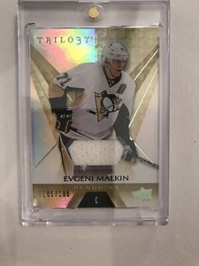 Evgeni Malkin Trilogy 105/108 Game Used Memorabilia