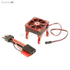 Aluminum Motor Heat Sink Motor Cooling Fan For TRAXXAS TRX4 GT4 SLASH Hobby KM2 - Picture 1 of 7