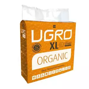 UGro XL Organic 5Kg - Expands to 70L.  Organic pressed and dehydrated cocopeat - Picture 1 of 1
