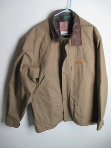 Browning Upland Jacket II Men sz XL Tan Hunting Made in Canada vtg & rare Brown - Picture 1 of 24