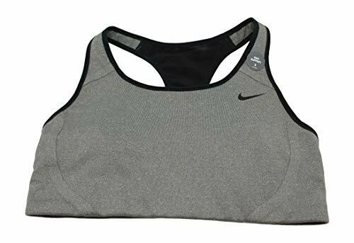 Nike Women's Victory High Support Sports Bra Gray/Black X-Small 706579-092 - Image 1 of 1