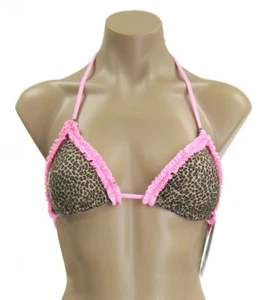 POINT CONCEPTION DAMEN BADEMODE TRIANGEL TOP "BABY CHEETAH" KLP TZR60 - Bild 1 von 2