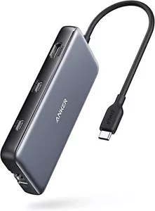 Anker PowerExpand 8-in-1 USB-C Hub Adapter 4K 60Hz HDMI Port 10Gbps Data 100W PD - Picture 1 of 5