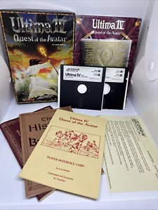 Gioco vintage Ultima IV 4 Quest of the Avatar per disco Commodore 64 - Foto 1 di 12