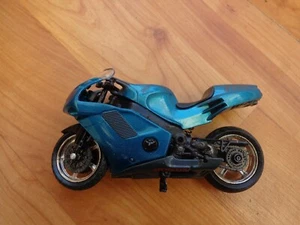 1/18 MAISTO - SPECIAL MET. BLUE HONDA NR DIECAST MOTORBIKE MOTORCYCLE BIKE - Picture 1 of 1