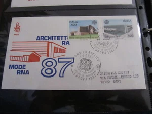 ITALIA 1987 FDC First Day Cover LR126F176 - Imagen 1 de 1