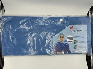 High Quality Adhesive PPE Surgical Gown AAMI Level 3 Size Medium 1 Gown - Picture 1 of 8