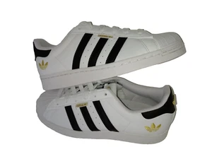 ADIDAS SUPERSTAR J CLASSIC/RETRO Big Kid Girls shoes HP3258 size  7 - Picture 1 of 7