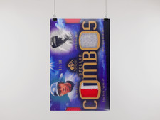 Joe Dimaggio SP Game Used Patch Stellar Combos Dual Patch Poster MINT New York Y