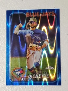 Bo Bichette 2024 Topps Chrome RayWave Blue Refractor Parallel #088/150 Blue Jays - Picture 1 of 2