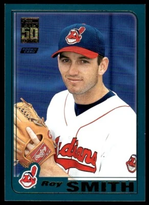 2001 Topps Traded & Rookies Roy Smith Cleveland Indians #T238 - Image 1 of 2