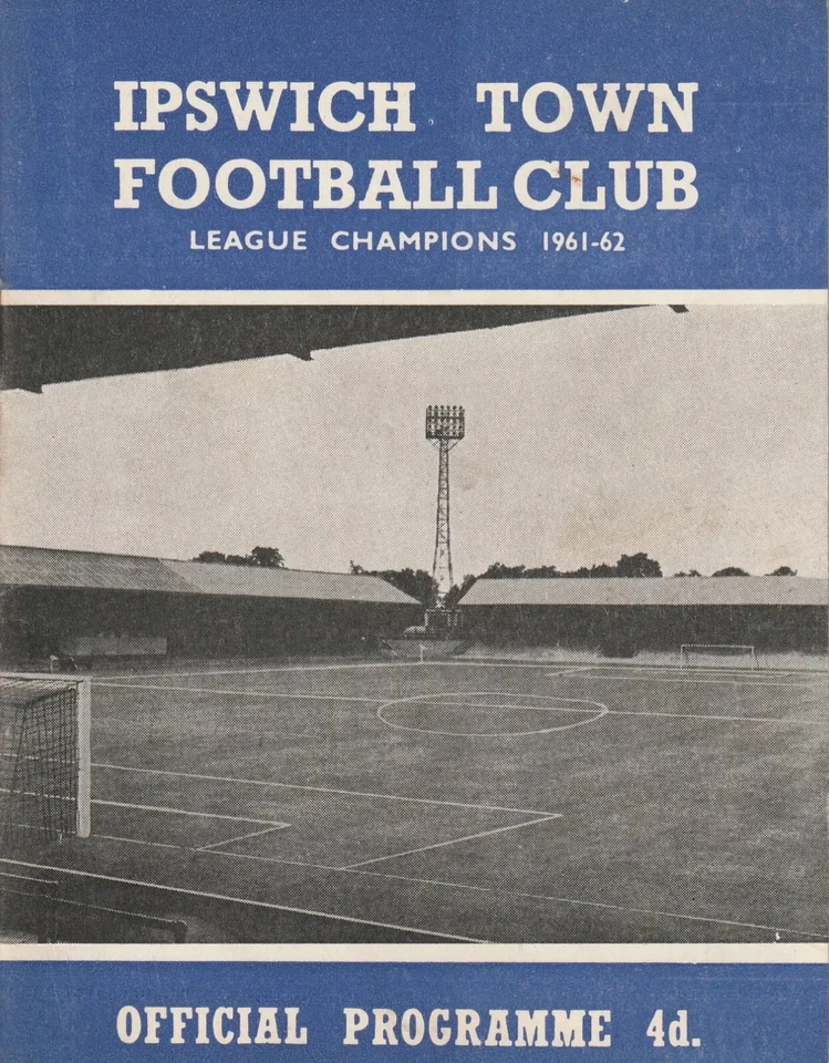 1963 1964     Ipswich Town v Manchester United  Sept 3 - Image 1 of 1