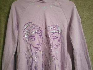 NWT Girls/Teens Disneys Frozen Franchise Anna and Elsa Hoodie-Size XL(14/16) - Picture 1 of 9