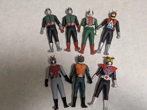 Ultraman Bulkkamen Rider Soft Vinyl Glory 7-Person Set Japan - Picture 1 of 2