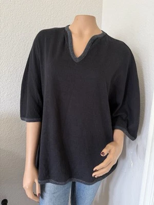 Camiseta Majestic Filatures Deluxe Algodón Cachemira Seda Talla Única Nueva con Etiquetas $275 Foto 1 de 4