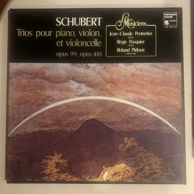 Schubert, Box Set(2), French Press, NM, Trios Pour Piano Violon et Violoncelle - Image 1 of 4