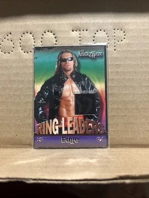 Wrestling Trading Cards EDGE Aggression Ring Leaders Pc T-Shirt Worn - Image 1 of 3