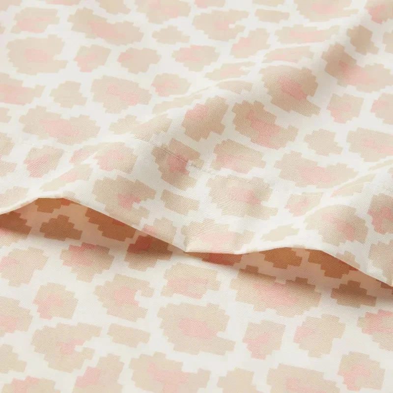 Pink Leopard Twin XL Microfiber Complete 3 PC Sheet Set Room Essentials NWT GIFT - Image 1 of 4
