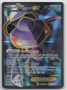 Pokemon Card Genesect EX (Full Art) Ultra Rare XY - Fates Collide 120/124 LP - Picture 1 of 2