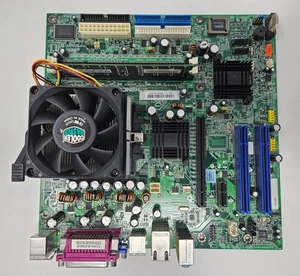 FIC K8MC51GLF Motherboard w/ AMD Sempron 3300 2GHz, 512MB Memory - Picture 1 of 8