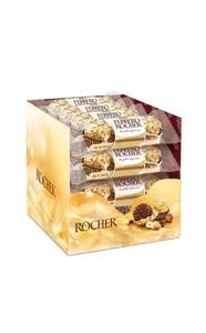 FERRERO ROCHER VERPACKTE MILCHPRALINEN VOLLE SCHACHTEL 48 (16 x 3 PACKUNG) PREISVORSCHLAG. - Bild 1 von 6
