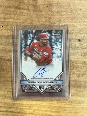 2024 Bowman Sterling Christian Encarnacion-Strand Rookie Auto Autograph #RA-CE - Image 1 of 2