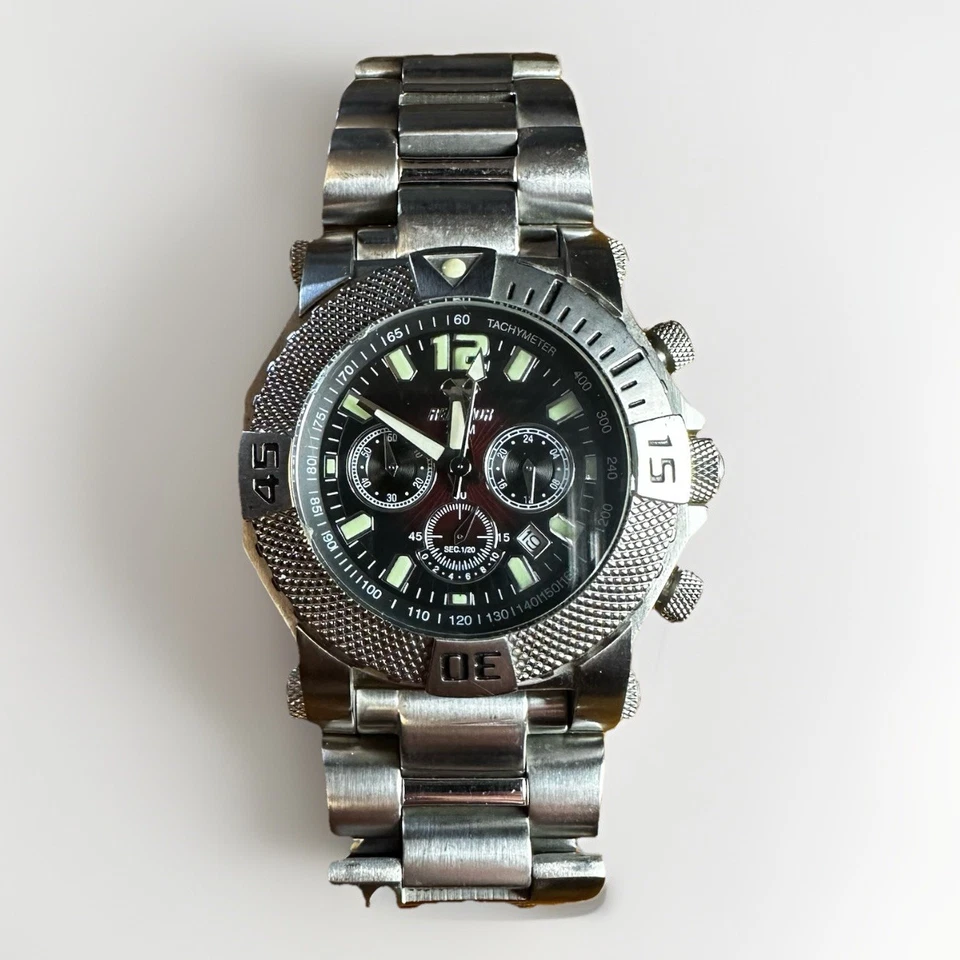 RELOJ REACTOR NEUTRON 93801 HOMBRE 45.5MM INOX 200M 660 FT AGUA JAPÓN MOVT Foto 1 de 4