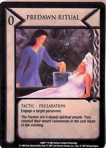 Dune CCG Predawn Ritual - Eye of the Storm - Picture 1 of 2